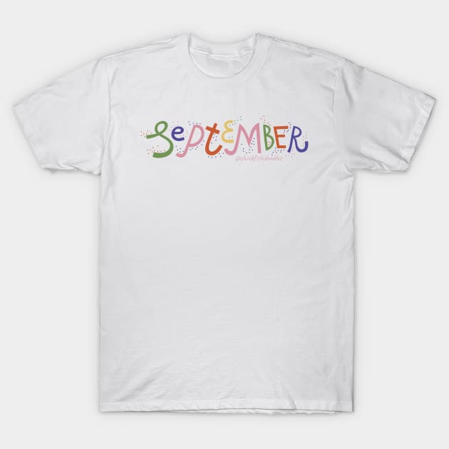 September T-Shirt by chickfish